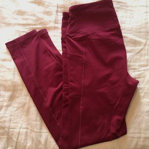 90 Degrees by Reflex fleece-lined leggings